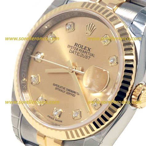 rolex datejust oro e brillanti prezzo|rolex datejust prezzi.